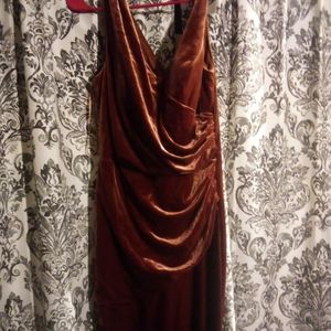 Revelry Burnt Orange (Terracotta) maxi dress